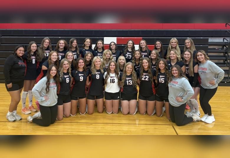 Photo courtesy of A-W volleyball